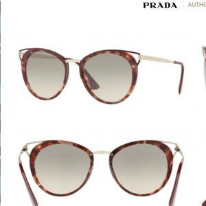 Prada CATWALK PR66TS Phantos Sunglasses | UE03H2-PINK HAVANA
